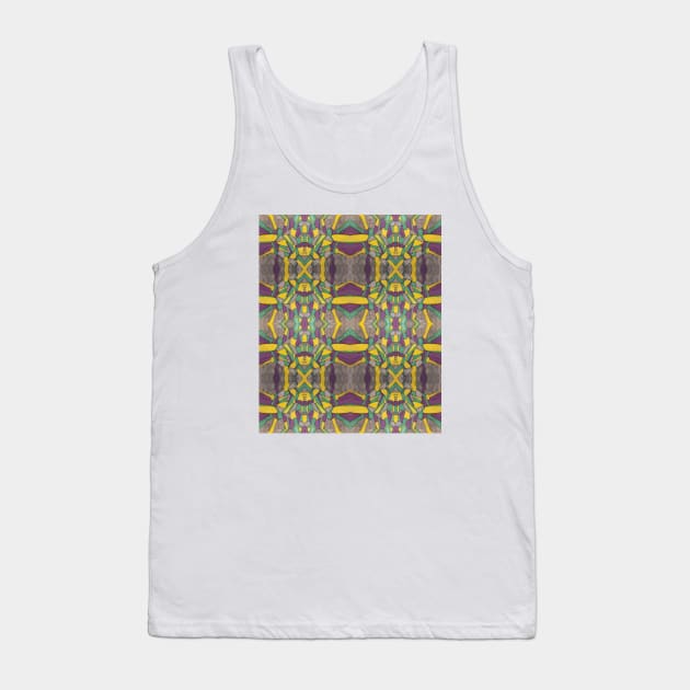 Purple Fly Swatter Tank Top by Terran Textures 